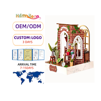 Hamaileon DIY Kit de Maisonnettes Miniatures en Bois à Construire Soi-même pour Adultes – Modèle de Jouet pour Créer des Maisons Miniatures