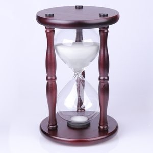 Reloj de Arena de Madera Estético para Decoración de Escritorio, Oficina, Hogar, Reloj de Arena Vintage, Idea de Regalo Minimalista - Product Image 1