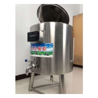 10L 30L 50L 100L petit pasteurisateur de lait frais/Mini machine automatique de pasteurisation de lait de yaourt