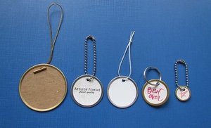 Custom High Class Milieuvriendelijke Metalen Seal <span class=keywords><strong>String</strong></span> Lus Sloten Voor Kleding Tassen En Schoenen Met Hot-Stempel Afwerking - Product Image 2