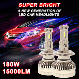 15000Lm 180W F120 LED Bombilla de Faro de coche Canbus de alta potencia H11 H1 H4 HB3 9005 HB4 9006 9012 HIR2 Led Auto luz antiniebla motocicleta - Product Image 2