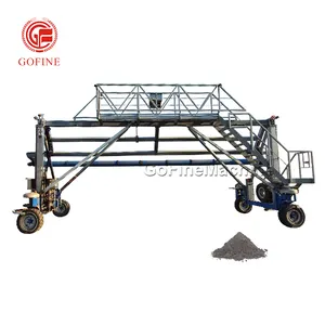 Agriculture Fermentation Organic Fertilizer Composting Machine For Chicken Manure Cow Dung Food Waste