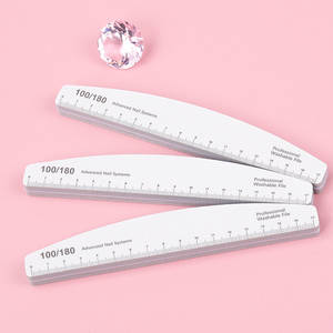 Nouveauté professionnelle lime à <span class=keywords><strong>ongles</strong></span> pour les pieds éponge Jumbo japonais blanc zèbre violet 100/180 manucure 80/80 grain limes à <span class=keywords><strong>ongles</strong></span> carrées - Product Image 1