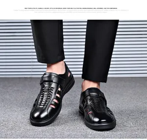 <span class=keywords><strong>Sandali</strong></span> in pelle Casual da <span class=keywords><strong>uomo</strong></span> con <span class=keywords><strong>sandali</strong></span> estivi da spiaggia nuovi disegni - Product Image 5