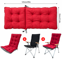Coussin de siège de chaise en velours rouge personnalisé avec finition brossée douce pour fauteuils, accessoires de meubles, fabricant