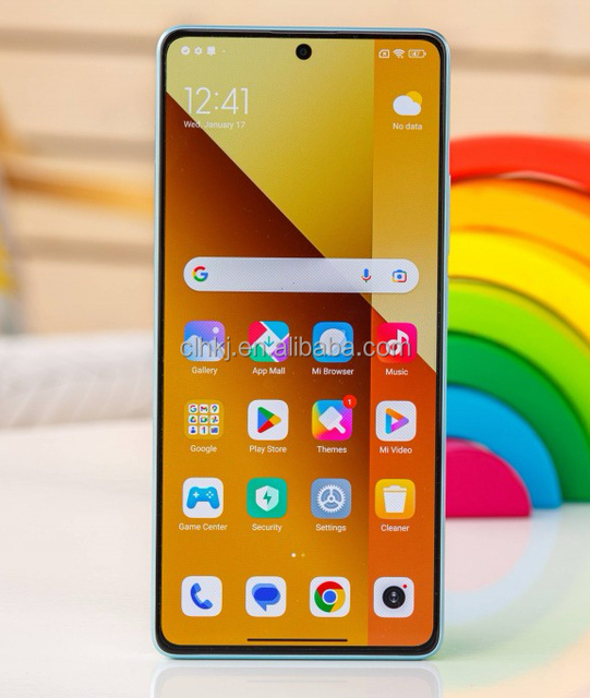 5G Smart Phone Note 13 AMOLED Face Recognition Phone Octa Core CPU English Operating Dual Sim Card LTE Cellular