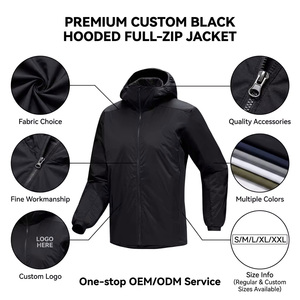 Veste coupe-vent pour homme, veste <span class=keywords><strong>de</strong></span> sport personnalisée avec logo, respirante, à capuche, légère, protection, <span class=keywords><strong>jogging</strong></span>, veste longue - Product Image 2