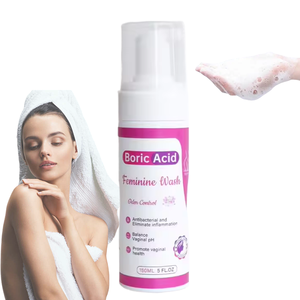 Großhandel Anti-Juckreiz White ning <span class=keywords><strong>Feminine</strong></span> Waschungen für Frauen Kräuter Borsäure Yoni Schaum mit anti bakterieller Funktion - Product Image 1
