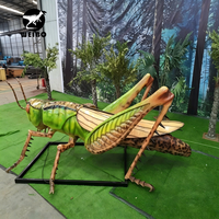 Insecte animatronique réaliste de taille personnalisée pour la décoration de musées, zoos et centres commerciaux