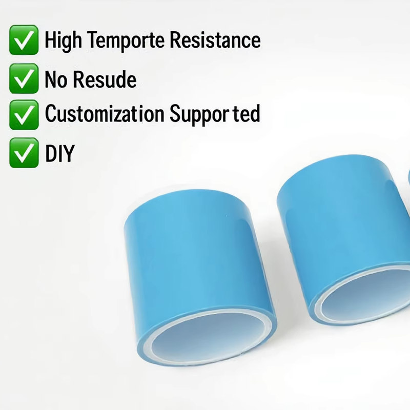 Blue Seamless Sticky UV Resin Tape