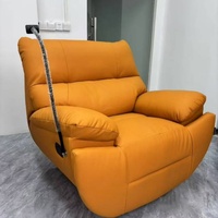 Fauteuil inclinable individuel avec porte-gobelet, mobilier de salon, fauteuil de relaxation, canapé individuel luxueux, fauteuil à bascule, chaise longue