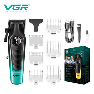 Nueva Máquina de Afeitar VGR V-196 a 7000 RPM con Pantalla Digital, Cortadora de Pelo Profesional Eléctrica <span class=keywords><strong>para</strong></span> Barbería - Product Image 2