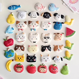 Lelyi Original Handgezeichnete Katzen-Apfel-Applikation Keramikbecher Unterglasur Niedliche Kaffeetasse Geschenkbecher - Product Image 5