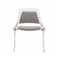 Chaises de bibliothèque de salle de classe de mobilier scolaire de qualité supérieure avec chaise d'étude de formation de roue pour adultes