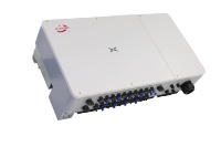 Onduleur de chaîne photovoltaïque distribué à haute efficacité pour les systèmes solaires sur toiture C&I |   Triphasé 400/480V |   MPPT intelligent AFCI IP65