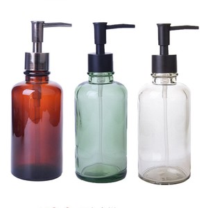 Set da Bagno di Lusso in Vetro: Dispenser Sapone, <span class=keywords><strong>Portasapone</strong></span>, <span class=keywords><strong>Portaspazzolino</strong></span> - Product Image 3