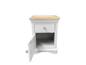 Mesita de Noche Moderna de Madera BRIGHTON RANGE con 2 Cajones, Mueble de Dormitorio Ecológico, Mesa Auxiliar para Apartamento u Hotel, Vietnam - Product Image 3