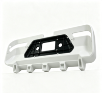 Finition de surface fine, service tout-en-un |   Modèle de main en plastique personnalisé, usinage CNC 5 axes, boîtier de dispositif médical