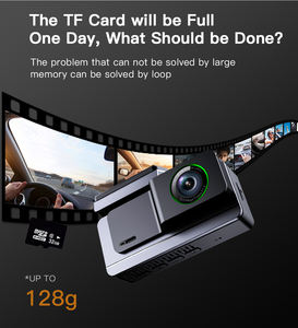 Dashcam 4k avec Gps et Wifi Double caméra avant et arrière App View 4k Dash Cam Car Black Box - Product Image 4