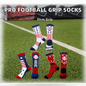 Crew <b>Socks</b> American Flag Design Red White Blue Striped Stars Breathable <b>Polyester</b> Cotton Adult Summer Sports <b>Socks</b> - Product Image 2