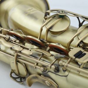 <span class=keywords><strong>Saxophone</strong></span> <span class=keywords><strong>Ténor</strong></span> Professionnel S-60 Bb avec Accessoires en Bronze Laqué Or <span class=keywords><strong>Vintage</strong></span> et Tête en Laiton pour Musiciens d'Alto - Product Image 4