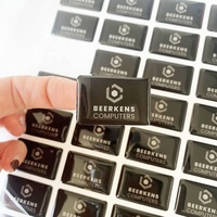3D One selbst klebende Dome Silica Private Label Reinigungs gel Klare Epoxid-Aufkleber für Auto-Computer-Fall