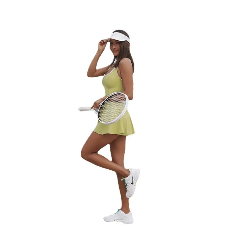 2024 여름 활동복 여성 피트니스 요가웨어 테니스 야구 드레스 요가 세트 드레스 러닝 스포츠웨어 운동복