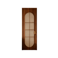 Porte de salle de bain de style médiéval esthétique de la dynastie Song, porte en verre pour chambre, salle de bain, cuisine, toilettes, buanderie, porte battante