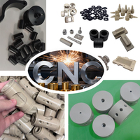 Pièces en plastique ABS et nylon usinées sur commande par CNC, tournage et fraisage de précision, prototypes OEM, composants en plastique, service d'usinage CNC.