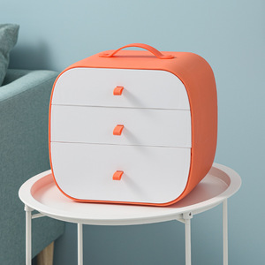 Boîte plastique étanche à la poussière, boîtier de rangement de cosmétiques boîte de rangement de <span class=keywords><strong>sous</strong></span>-vêtements chaussettes boîte de nettoyage de <span class=keywords><strong>bureau</strong></span> - Product Image 4