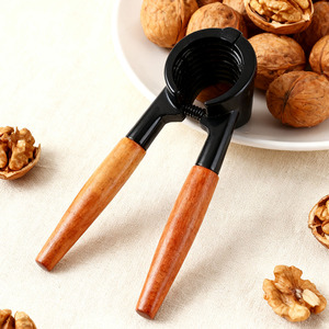 Pince à noix manuelle en alliage d'aluminium, forme entonnoir, double embout, pour noix, amandes et noix de cajou, outil de cuisine facile à nettoyer - Product Image 2