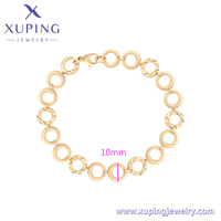 X000925709 XUPING Bijoux Marque Cuivre Bracelet 14K Or Plaqué Bracelet Bijoux De Mode Bracelets