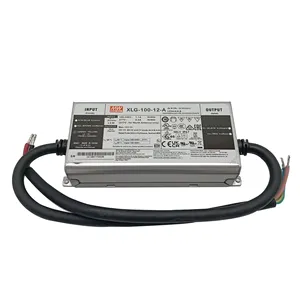 Mean Well 100W 12VLEDドライバー定電力モードIP67調光ドライバーXLG-100シリーズMeanwell保証5年間