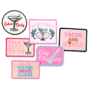 Insigne brodé Offre Spéciale Cowgirl Club Logo Western Patch Design fer sur patchs de broderie pour chapeaux - Product Image 5