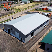 Grande structure en acier préfabriquée pour entrepôt frigorifique industriel