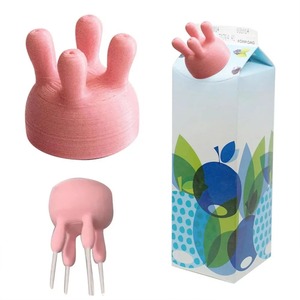 Outils de dessert imprimés en 3D : Capuchons en forme de ventre de vache et de bouteille de lait pour diviseur et couvercle de carton de lait, pour un rangement pratique - Product Image 5