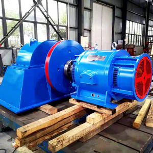 Generatore a Magneti Permanenti Trifase a Basso Numero di Giri 100KW Turbina Idraulica Generatore a Magneti Permanenti Turbina Idraulica Turgo in Acciaio Inossidabile - Product Image 1