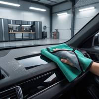 Paño de Limpieza de Vidrio de Microfibra de Doble Cara con Logotipo Personalizado OEM Tavelya, Sin Pelusas, Antiarañazos, Súper Absorbente, para Ventanas y Espejos de Automóviles