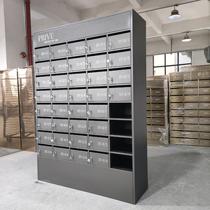 Buzones Multiunidades para Apartamentos, de Acero Inoxidable, Antirrobo, con 48 Compartimentos, Cerradura con Llave, Buzón Residencial y Comercial - Product Image 6