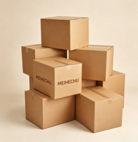 Cajas de Cartón Corrugado Personalizadas para Embalaje de Comercio Electrónico Minorista, Fábrica OEM, Cartones de Envío al por Mayor, Embalaje Duradero para Exportaciones