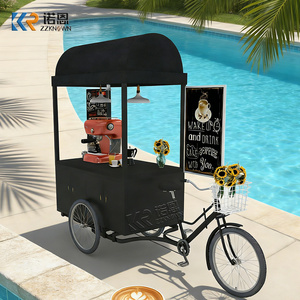 Tricycle à café électrique en fibre de verre, chariot à glaces, vélo alimentaire, solution commerciale mobile pour boissons et friandises - Product Image 6