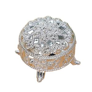 Luoshan – conteneur de <span class=keywords><strong>dragées</strong></span> en plastique, boîte en plastique Oriental, brûleur d'encens forme or argent, boîte de <span class=keywords><strong>dragées</strong></span> poitrine orientale, vente en gros - Product Image 3