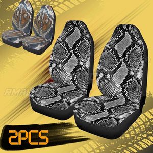 Housses de siège de voiture universelles avec impression d'animaux 3D, loup, accessoires de style automobile, housse de siège complète, protection de siège, accessoires intérieurs - Product Image 2
