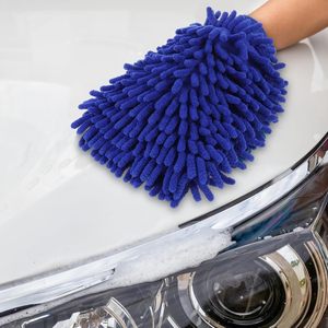 Guante de microfibra de chenilla de secado rápido para lavado de coches, guante grueso de limpieza y detallado para el cuidado automotriz, para uso doméstico - Product Image 3