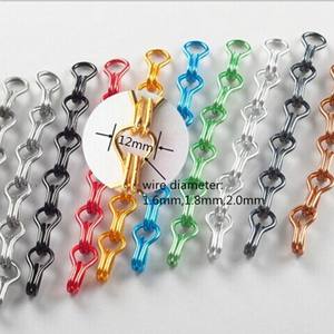 Fournitures chinoises en aluminium pour chaîne à double crochet, en <span class=keywords><strong>tissu</strong></span> métallique, décoration, nouveau - Product Image 6