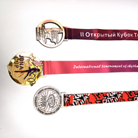 Médaille de cheval 3D personnalisée, or antique, cuivre, argent, avec cordon, motif cheval en mouvement, sport, médaille vierge pour récompense, médaille personnalisée avec logo