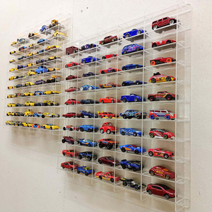 Vitrina <span class=keywords><strong>de</strong></span> Acrílico Transparente para Autos a Escala 1/64, con o sin LED, para Autos <span class=keywords><strong>de</strong></span> Colección <span class=keywords><strong>Hot</strong></span> <span class=keywords><strong>Wheels</strong></span>, Matchbox y Autoworld - Product Image 5