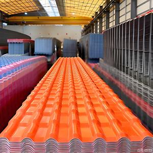 Tôles de toiture en PVC imperméables, design traditionnel, fabrication mécanique, ondulées, longueur personnalisable, <span class=keywords><strong>marque</strong></span> NOVI, garantie de plus de 5 ans - Product Image 1