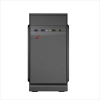 Boîtiers d'ordinateur de jeu de taille moyenne en gros pour usine, compatibles MicroATX, 4 emplacements d'extension, ajustement universel