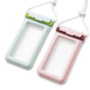 Sac étanche pour téléphone en PVC IPX8 avec cordon de cou, écran tactile, sac étanche pour téléphone en PVC pour la natation, la plage, la plongée en apnée - Product Image 3